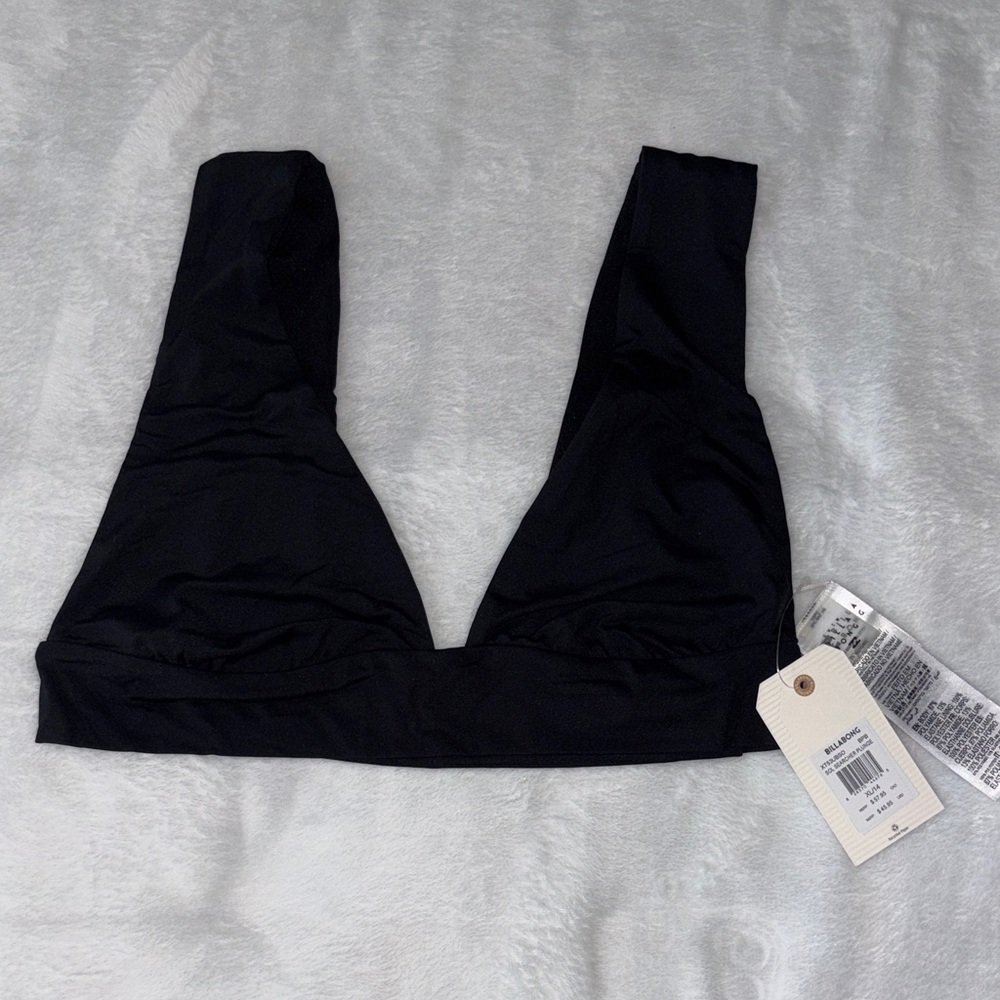Billabong Black V-Neck Bralette
